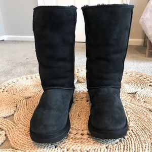 UGG Classic tall women’s black boots